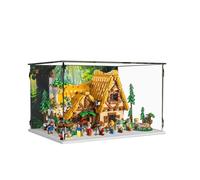 SONNIES Vitrine en acrylique pour Lego 43242 Forest Lodge - Boîte de rangement transparente - Compatible avec Lego 43242 (étui uniquement, sans modèle)