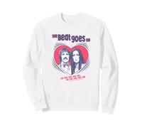 Sonny and Cher The Beat Goes on Hearts Valentine Sweatshirt