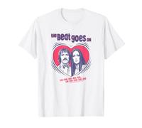 Sonny and Cher The Beat Goes on Hearts Valentine T-Shirt