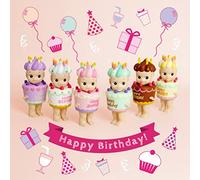 Sonny Angel Figurine bébé série Happy Birthday, Multicolore