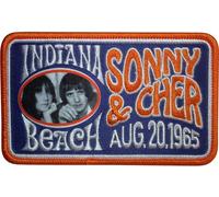 Sonny & Cher - Patch "Indiana Beach" RO13648 (Taille unique) (Coloré)