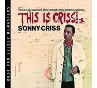 SONNY CRISS "THIS IS CRISS (RUDY VAN GELDER...)" CD NEW