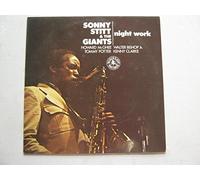 Sonny Stitt - Sonny Stitt Night Work LP Black Lion BLP30154 EX/EX 1981 Dutch record in UK sleeve, vinyl is mint and unplayed