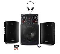 SONO 2000W Contrôleur Dj Enceintes Caisson PA DJ SONO MIX LED BAR PUB CLUB DISCO MOBILE MARIAGE ANNIVERSAIRE SOIRÉE FAMILLE NOËL
