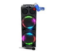 Sono DJ Muse M-1982 - 600W - Bluetooth - USB - Entrées AUX/Micro/Guitare