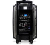 Sono portable - IBIZA PORT10VHF_BT - 250 W RMS / 500 W PROG - HP 10 pouces - Bluetooth, VHF, USB