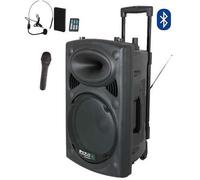 Sono portable - IBIZA PORT15VHF_BT - 450 W RMS - HP 15"" - Bluetooth & 2 récepteurs VHF