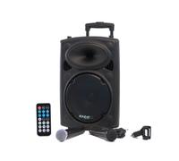 Sono portable Ibiza Sound PORT10VHF-N - Port USB, lecteur MP3/WMA, micro