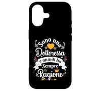 Sono Una Dottoressa Sempre Ragione Idee Regalo Dottoressa Coque pour iPhone 17