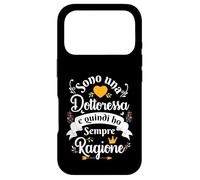Sono Una Dottoressa Sempre Ragione Idee Regalo Dottoressa Coque pour iPhone 17 Pro