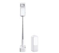 Sonoaud Mobile Phone Stand Easy Installation Fill Light Wireless Stand Wireless Lightweight Compatible with Watching Video white