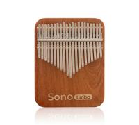 Sonodrum Kalimba avec 21 clés - Piano à pouces en bois de corail africain de haute qualité. Piano portable avec pochette, livre de chansons gratuit. Instrument de percussion pour enfants et adultes