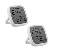 SONOFF 2Pack SNZB-02D Zigbee 2.5 ""Écran LCD Intelligent Température Humidité Capteur Zigbee 3.0 Hub Compatible