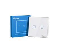 SONOFF 433MHz Télécommande RF sans fil 86 Type Panneau mural Sticky 2 Gang