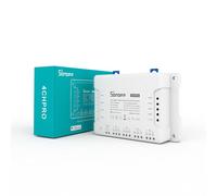Sonoff 4CHPROR3 - Interrupteur intelligent Wi-Fi 4 gangs avec contrôle RF (Accessoires réseau), Accessoires réseau