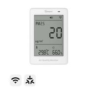 SONOFF AirGuard PM2.5/PM10 Matter via Wi-Fi Moniteur de qualité de l'air | SAWF-07P Capteur environnemental intelligent