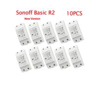 (Sonoff BasicR2 10 pièces) Sonoff Basic R2 Interrupteur intelligent Wifi Télécommande pour maison intelligente