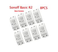 (Sonoff BasicR2 8 pièces) Sonoff Basic R2 Interrupteur intelligent Wifi Télécommande pour maison intelligente