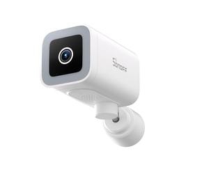 SONOFF CAM-B1P Caméra de Sécurité Extérieure 2K HD, Vision Nocturne Couleur, 180° Panorama, AI Détection Suivi, IP65 Étanchéité, Audio Bidirectionnel, Compatible Smart Home