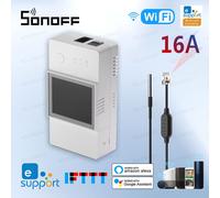 Sonoff-Commutateur Intelligent Wifi Th Elite,Surveillance De La Température Et De L'humidité,Maison Intelligente,Fonctionne Avec Alexa Wts01,Rl560,16a,20a - Type Thr316d Wts01