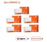 Sonoff-Commutateur Wifi Intelligent Mini R4,Zbmini Inj,Zigbee,Contrôle Bidirectionnel,Maison Intelligente,Nous-Mêmes Avec Alexa Google Home,Yandex Alice Lance Thi - Type Zigbee 5pcs