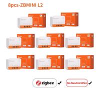 Sonoff-Commutateur Wifi Intelligent Mini R4,Zbmini Inj,Zigbee,Contrôle Bidirectionnel,Maison Intelligente,Nous-Mêmes Avec Alexa Google Home,Yandex Alice Lance Thi - Type Zigbee 8pcs