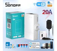 Sonoff-Contrôleur De Maison Intelligente,Commutateur Wifi,Moniteur De Température Et D'humidité,20a Max,Th10,Th16,Version Améliorée,Th Origin - Type 20a Ths01 Rl560
