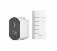 SONOFF D1 Variateur radio pour lampes à LED, interrupteur variateur Smart Wlan avec télécommande/contrôleur RM433 pour LED et ampoules dimmables compatible Alexa
