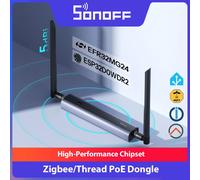 SONOFF Dongle Max Zigbee/fil PoE Dongle-M Chipset haute performance Interface de gestion basée sur Web prend en charge Ethernet, Wi-Fi, USB Dongle-M