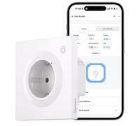 SONOFF Orb Socket (Shuko), Prise Murale Intelligente, Compatible Matter, WiFi 2,4 GHz, Norme UE, 16A, 4000W, Surveillance de l'Énergie, Compatible avec Alexa, Google Home, Home Assistant et HomeKit