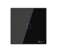 Sonoff IM190314018 Interrupteur mural Wi-Fi T3EU1C-TX Noir