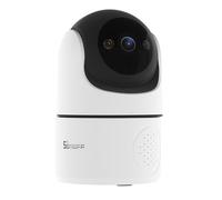 SONOFF Indoor Cam PT2, Caméra de Sécurité WiFi Panoramique/Inclinable 1080P, Vue à 360°, Suivi Mouvement, Audio Bidirectionnel, Mode Confidentialité, Stockage Cloud/SD, Compatible Alexa & Google Home