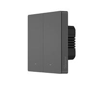 Interrupteur mural connecté Wi-Fi 2 boutons -