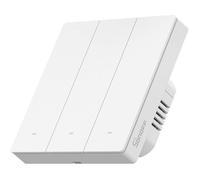 SONOFF Interrupteur mural intelligent SwitchMan-M5 Matter (blanc), 3 groupes