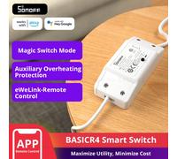 Sonoff commutateur intelligent BASICR4 - WiFi ESP32, mode magique, eWeLink, S-MATE2, 1-10 pièces