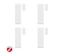 SONOFF lot de 4 SNZB-04PR2 SenseGuard DW Gen2 Capteur de porte/fenêtre Zigbee Alertes en cas de sabotage, hub Zigbee requis