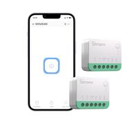 SONOFF Matter smart switch, Wifi Mini DIY module, fonctionne avec Alexa et Google Home, 2 PACK, nécessite un fil neutre
