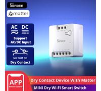 SONOFF MINI-D Wi-Fi commutateur intelligent premier MINI dispositif de relais de Contact sec avec matière prend en charge le contrôle du contacteur d'alimentation ca/cc MINI-D