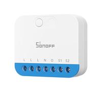 SONOFF Mini DIM Zigbee Interrupteur variateur pour LED à intensité variable, transformateurs électroniques, lampes incandescentes et halogènes, Zigbee 3.0, conducteur neutre nécessaire, mesure de la