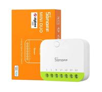 SONOFF MINI DUO Zigbee Interrupteur Intelligent 2 Canaux Encastré Alexa Google