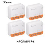 SONOFF MINI R4 WiFi Switch Tech Smart Wi-Fi 2 Voies Smart Home 1-20PCS nous-mêmes R5 S-MATE Contrôle Sans Fil Alexa Google Home - Type 4PCS SONOFF MINIR4