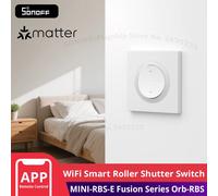 SONOFF Fusion Series Orb-RBS Matter Over Interrupteur mural intelligent pour volet roulant WiFi
