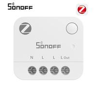 SONOFF MINI-ZB1GP MINI PM Compteur d'énergie Zigbee sans fonction de commutation, jusqu'à 16 A, surveillance de l'énergie, calcul des coûts, protection contre les surcharges et les surintensités MINI-