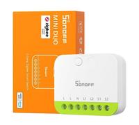 SONOFF MINI-ZB2GS Module Interrupteur Zigbee 3.0, 2 Canaux Indépendants, 16A Total, Routeur Zigbee, avec Neutre, Passerelle Requise