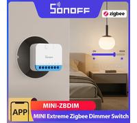 SONOFF MINI-ZBDIM extrême Zigbee variateur intelligent large compatibilité d'éclairage surveillance de l'alimentation en temps réel Protection contre la surchauffe