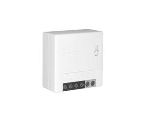 SONOFF MINIR2 Interrupteur Connecté WiFi, 2 Voies interrupteur Sans Fil, Commutateur Intelligent Compatible avec Alexa/Google Home, Contrôle à Distance, Commande Vocale, Mode DIY, 10A/2200W