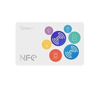 SONOFF NFC Tag Card, NFC Sticker NTAG 215 - Mémoire de 540 Octets Compatible avec Tous les Smartphones Compatibles NFC (2 Tag)