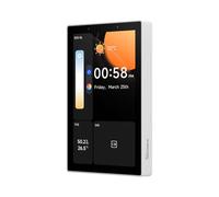 SONOFF NSPanel Pro 120 Panneau de commande de maison intelligente avec passerelle Zigbee intégrée et sécurité à la maison, surveillance de l'énergie, fonctions d'affichage de la caméra (blanc)