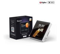 SONOFF NSPanel Pro Blanc Panneau de commande Smart Home Écran tactile EU HMI Commande vocale de scène intelligente via Alexa Google