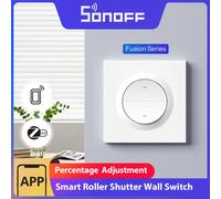 SONOFF Orb-ZBRBS Fusion série Zigbee interrupteur mural intelligent pour volet roulant MINI-ZBRBS-E réglage pourcentage fonctionne ZHA Zigbee2MQTT MINI-ZBRBS-E
